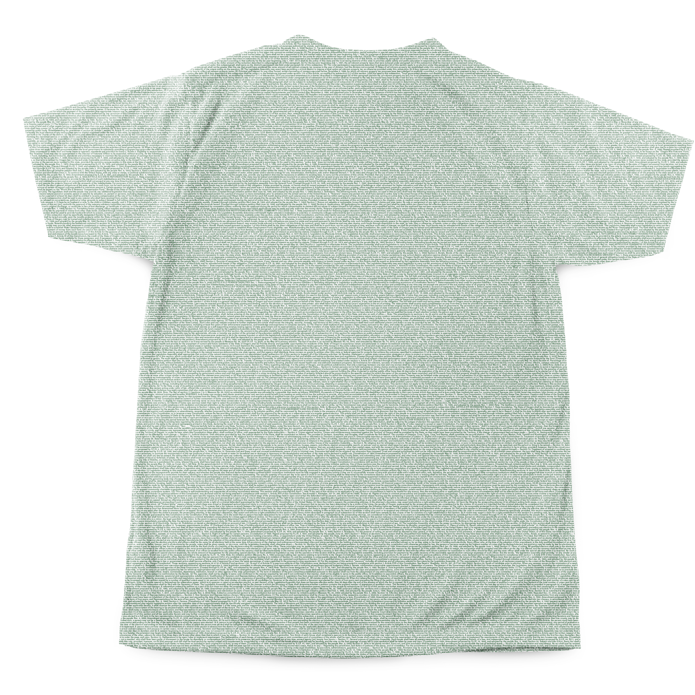 Litographs | Oregon’s Constitution | Book T-Shirt