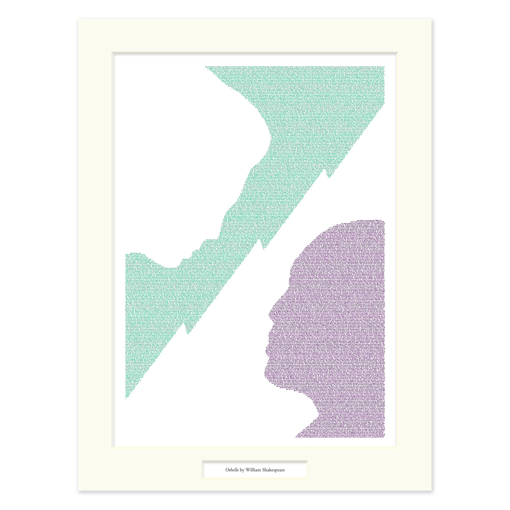 Litographs | Othello | Book Poster