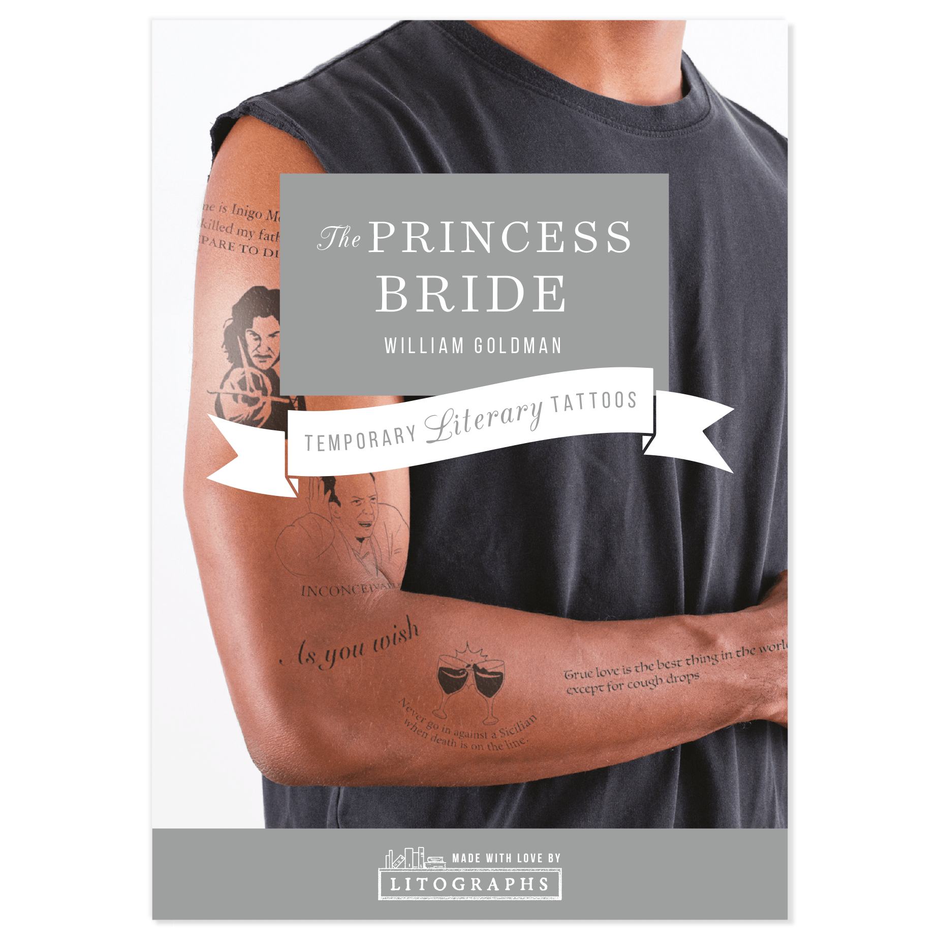 Litographs | The Princess Bride | Book Tattoo