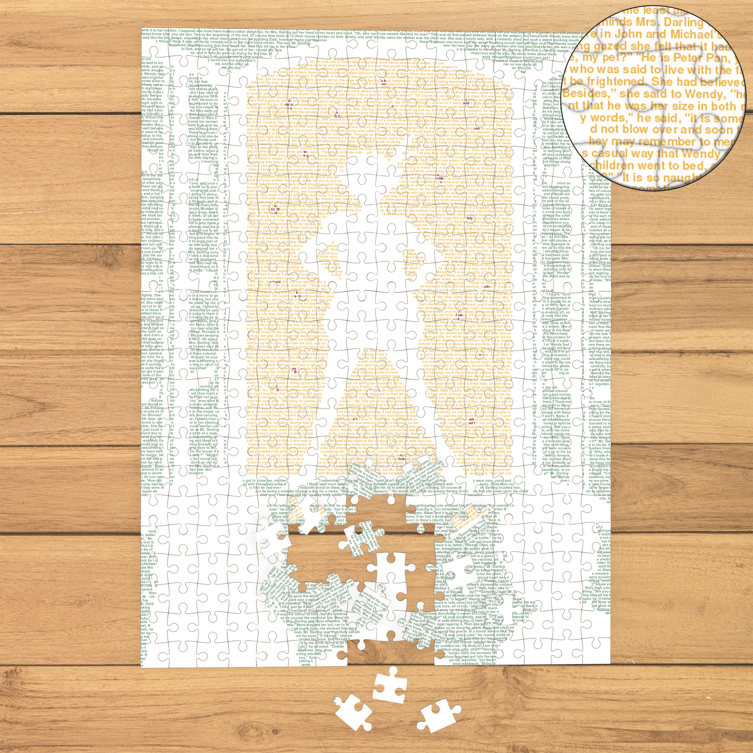 Litographs | Peter Pan | Book Puzzle