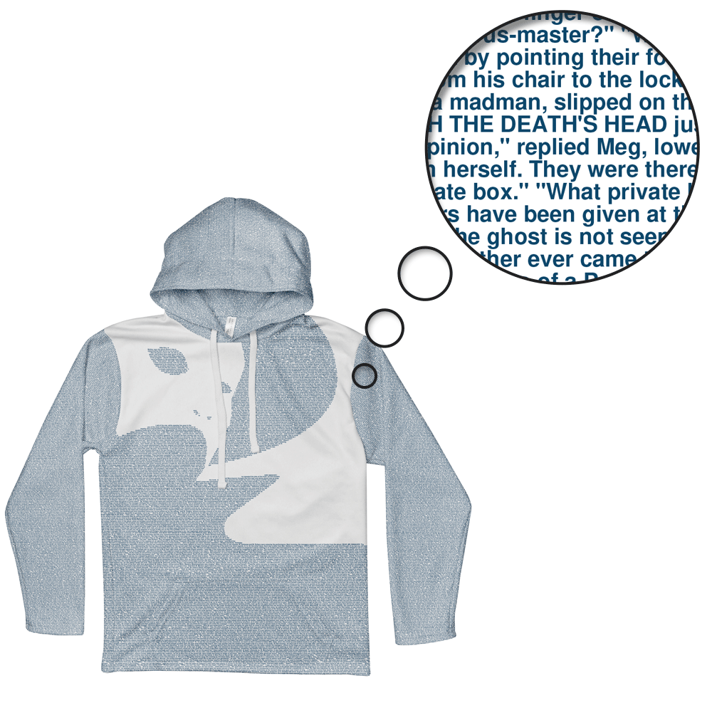 The Phantom of the Opera Book Hoodie Litographs