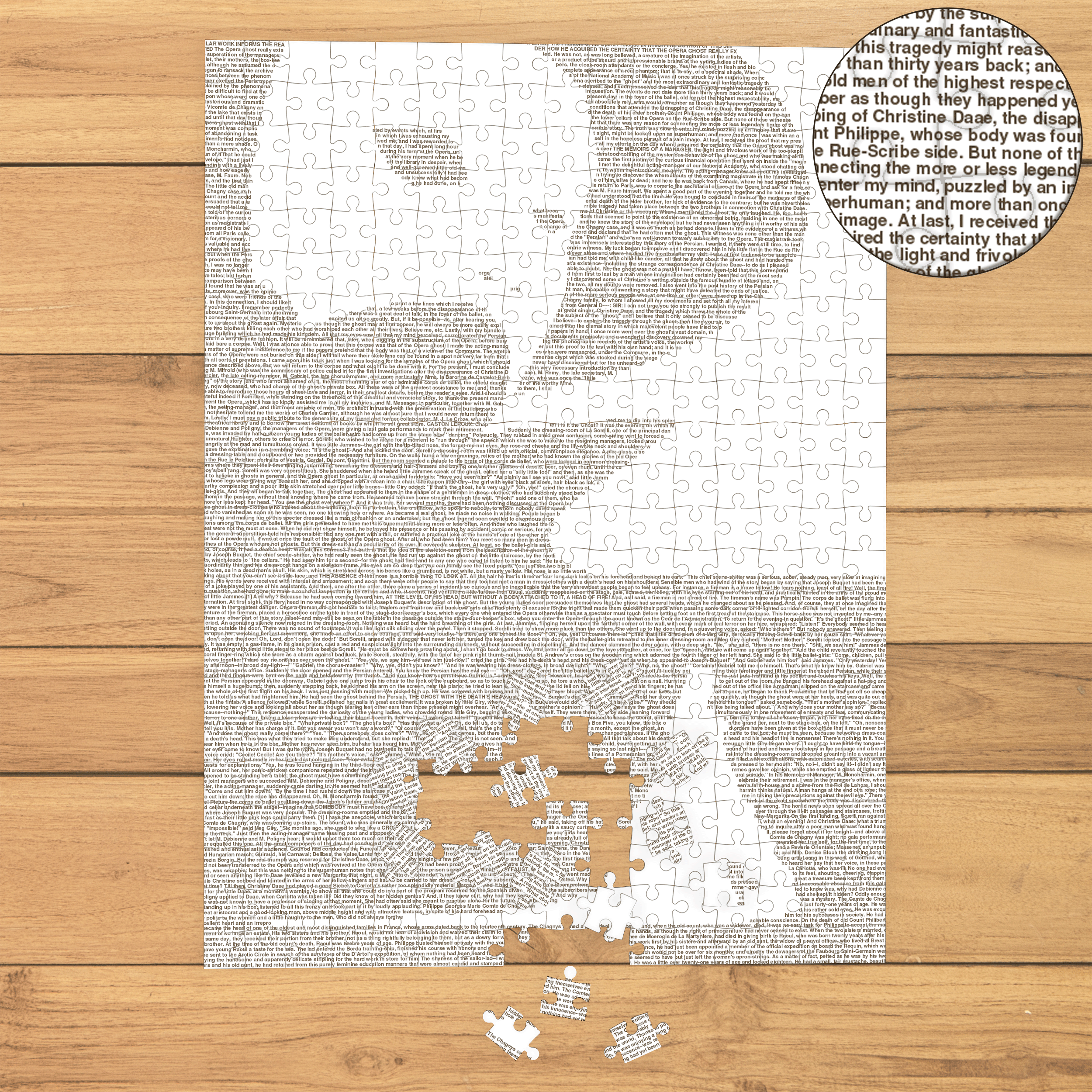 Litographs | The Phantom of the Opera | Book Puzzle