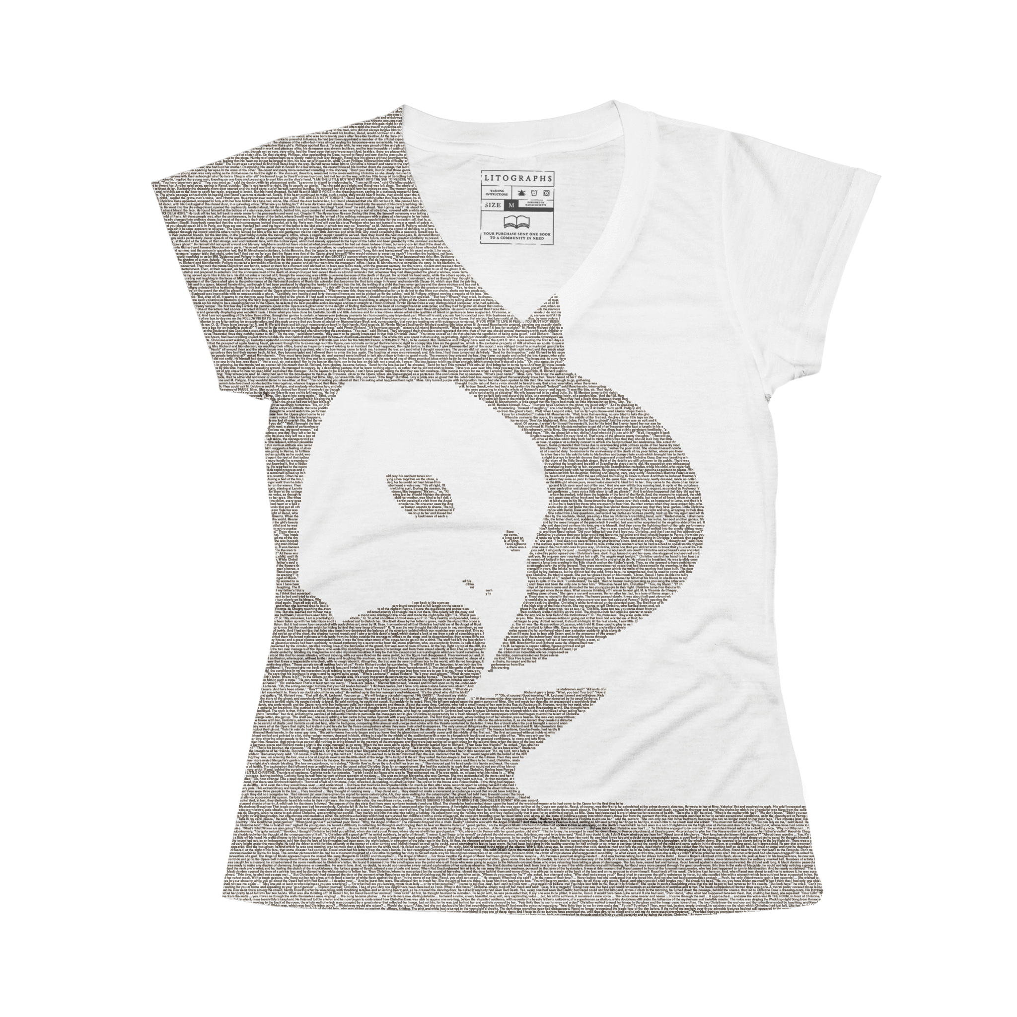 Created from the text of The Phantom of the Opera
