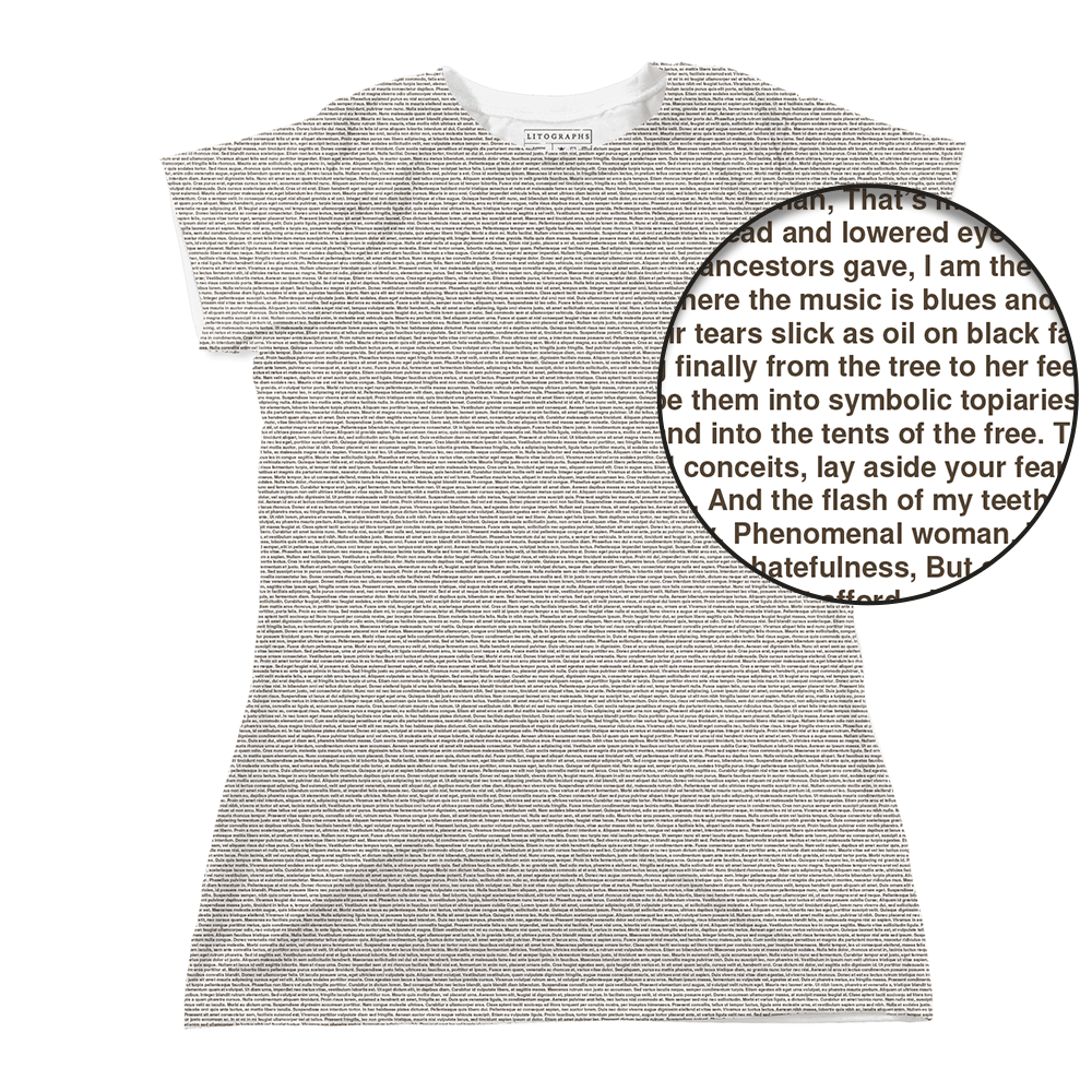 Women's T-Shirts [Out of Print] Maya Angelou / I Know Why the Caged Bird Sings Tee (Ivory) (Womens) I Know Why the Caged Bird Sings unisex t-shirt — Out of Print