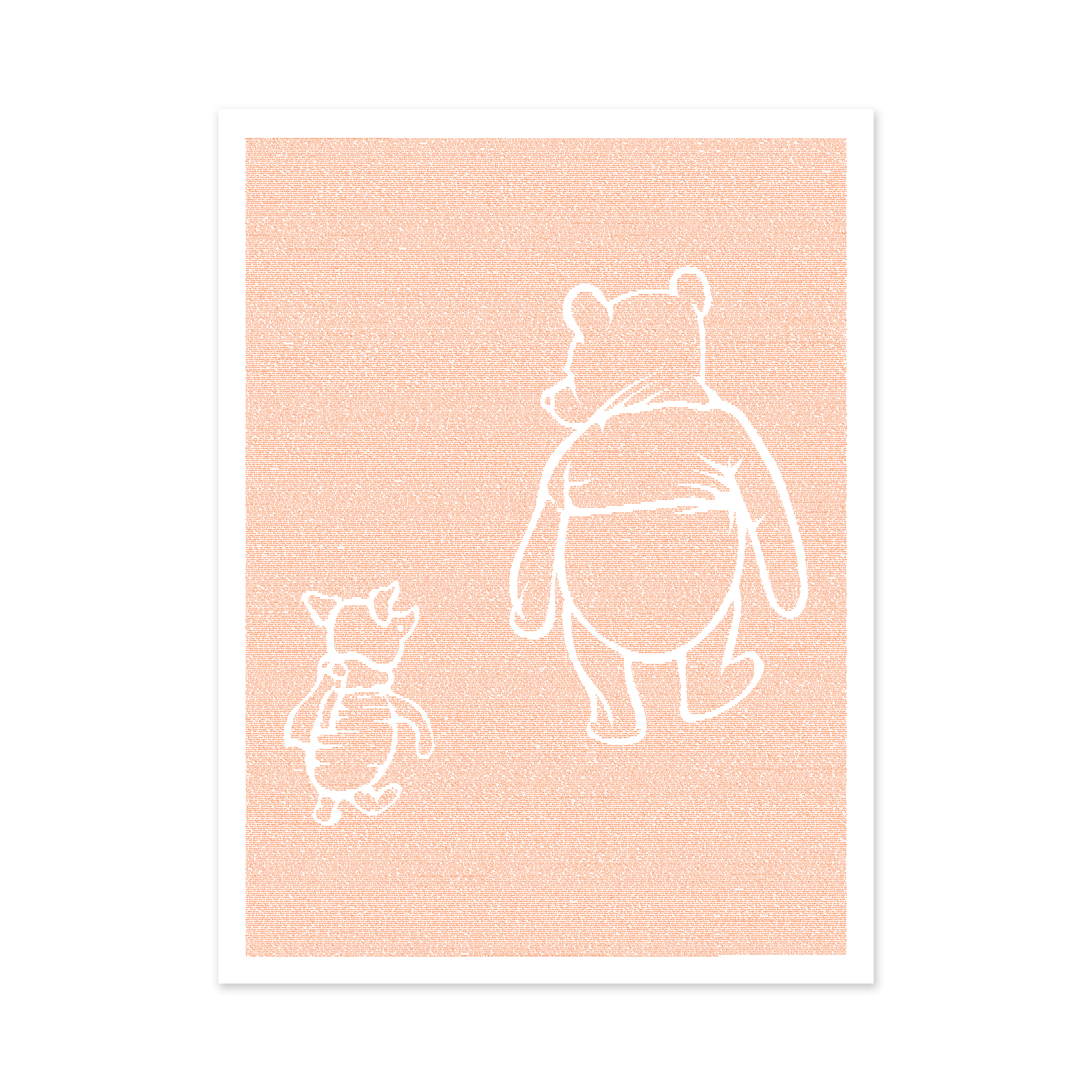 Litographs | Winnie the Pooh | Book Poster Litographs | Winnie the Pooh | Book Poster