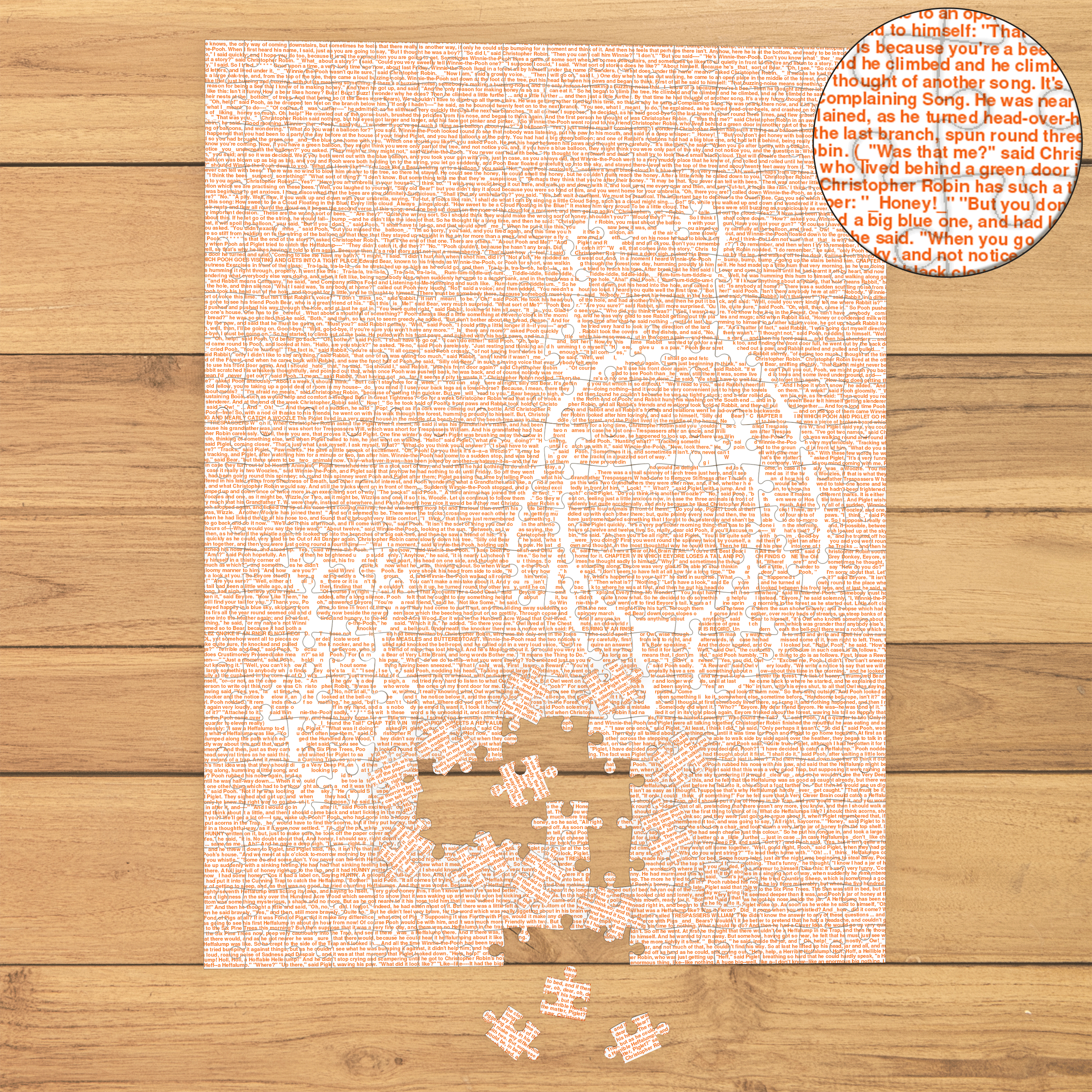 Litographs | Winnie the Pooh | Book Puzzle
