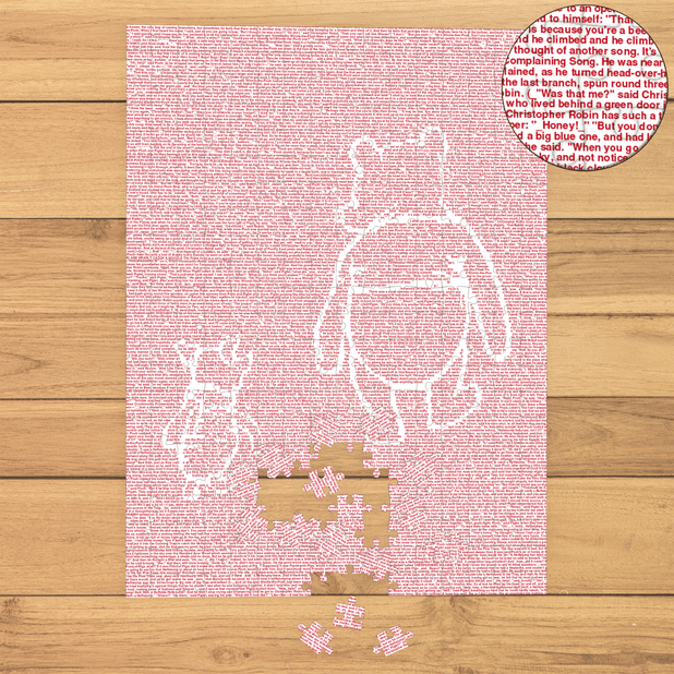 Litographs | Winnie the Pooh | Book Puzzle