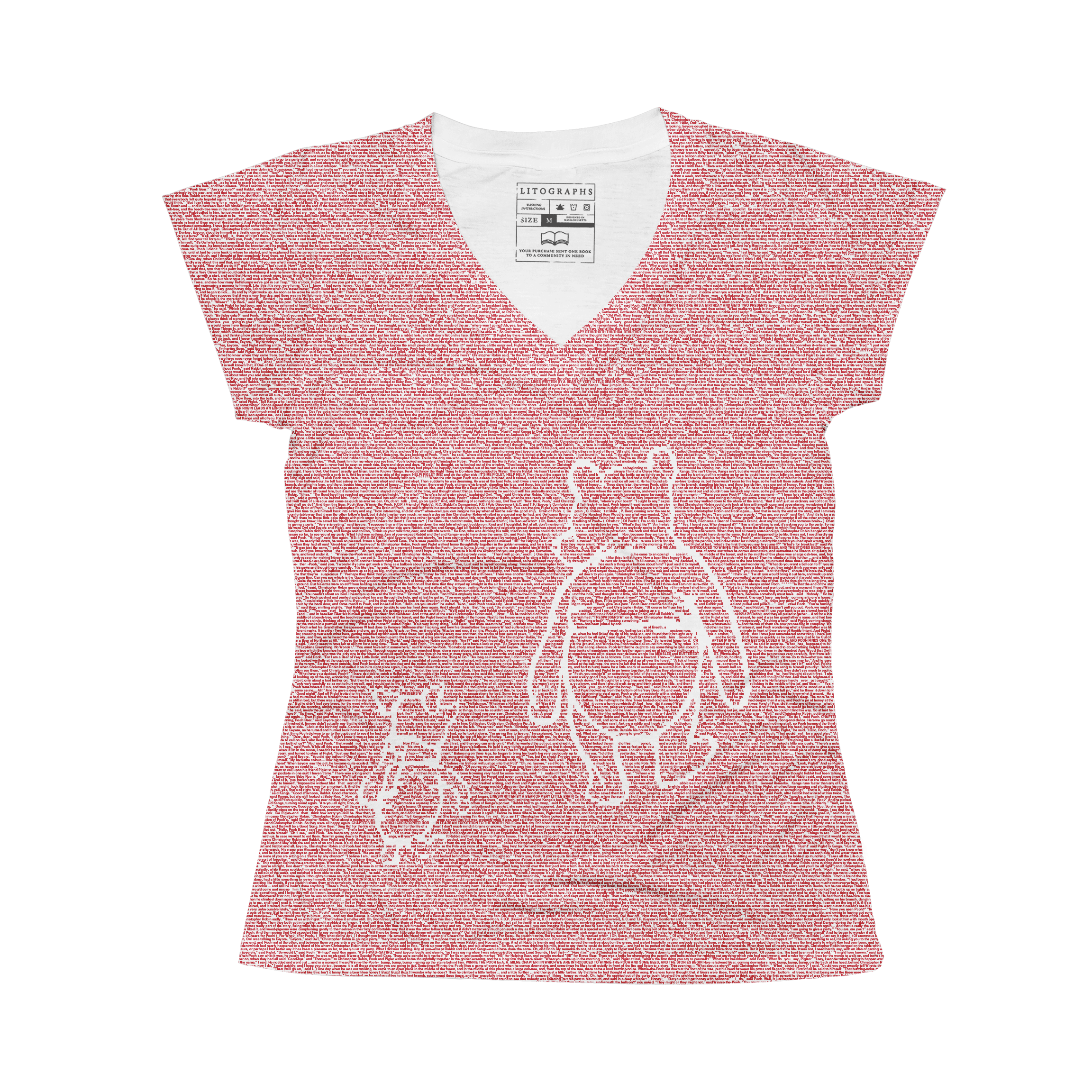 pooh!AHCKTBさま Litographs | Winnie the Pooh | Book T-Shirt