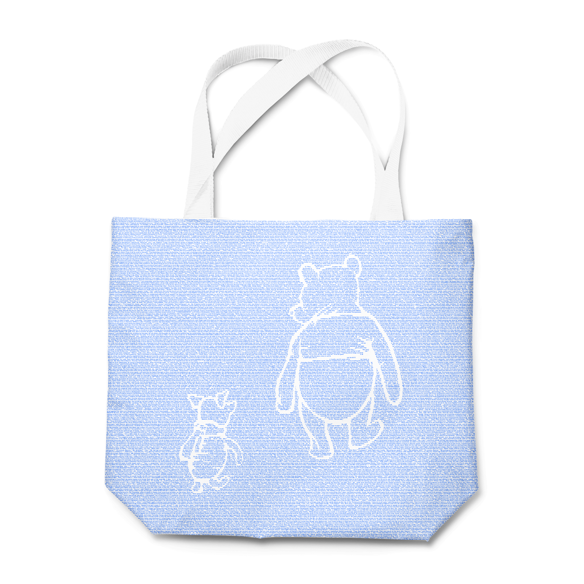 Litographs | Winnie the Pooh | Book Tote