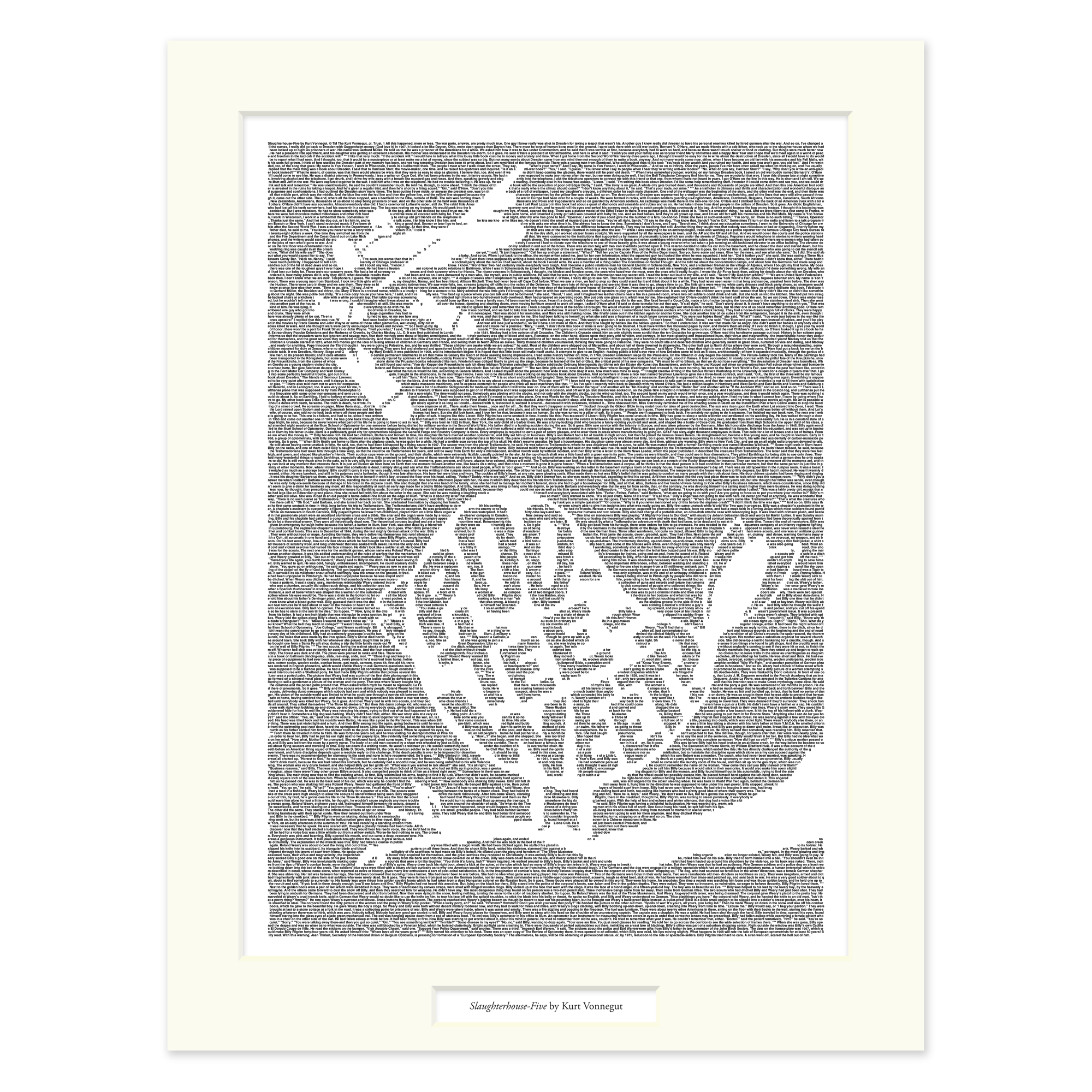 Litographs | Slaughterhouse-Five | Book Poster
