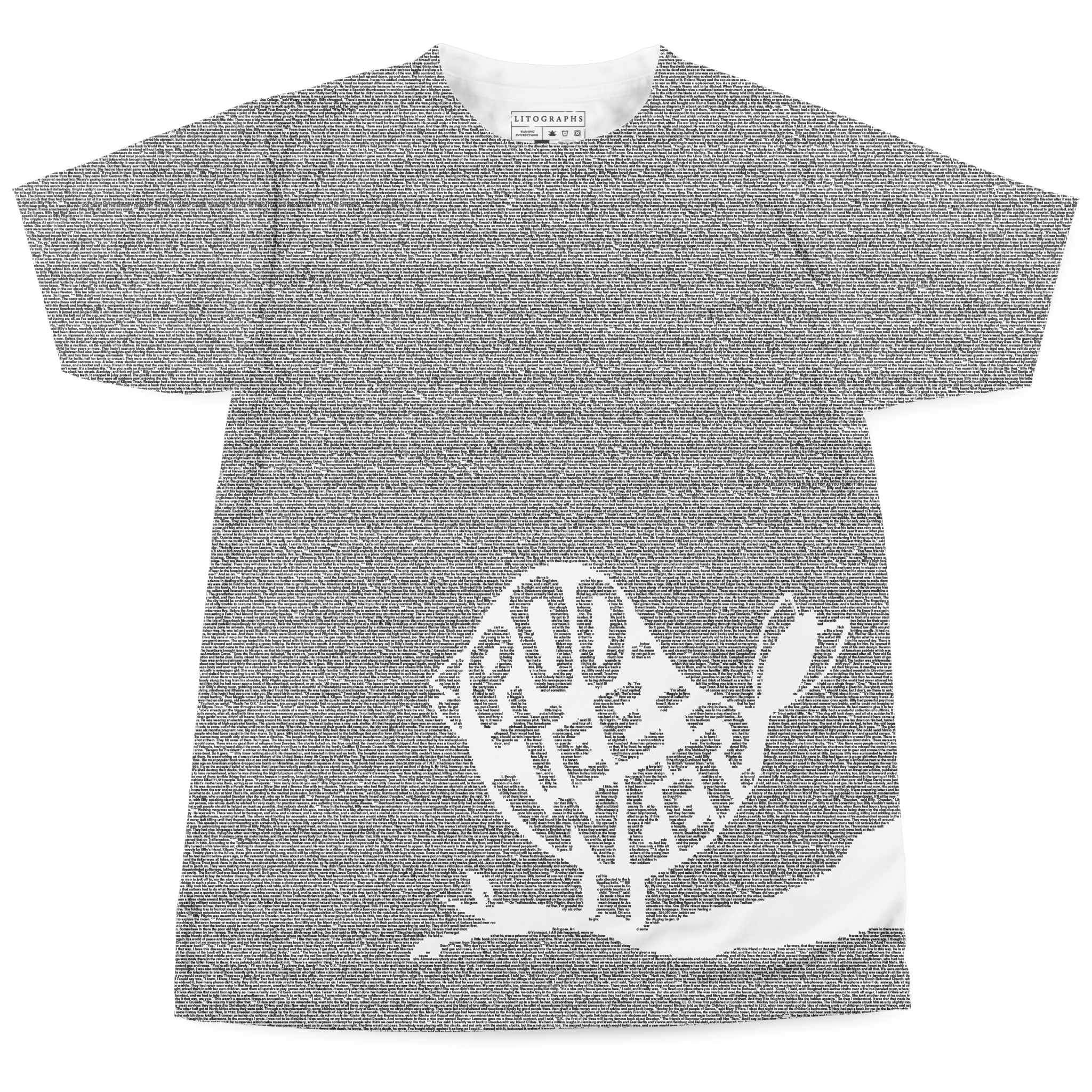 Women's T-Shirts [Out of Print]  Vonnegut / Slaughterhouse-Five Tee (White) (Womens) Slaughterhouse-Five women's relaxed fit t-shirt — Out of Print