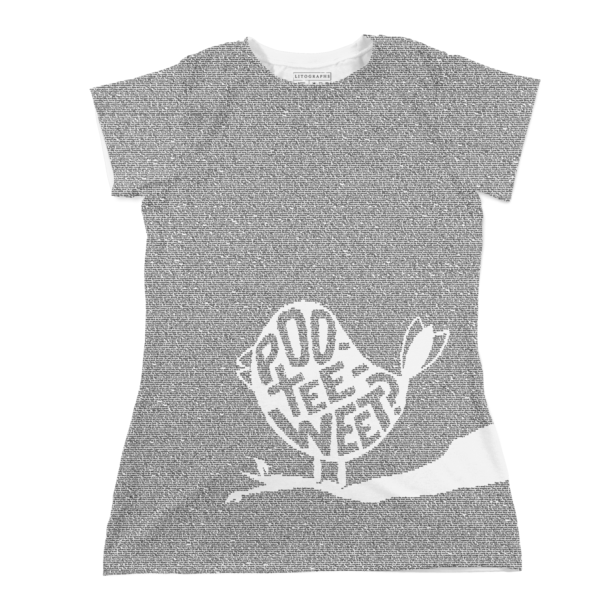Women's T-Shirts [Out of Print]  Vonnegut / Slaughterhouse-Five Tee (White) (Womens) Slaughterhouse-Five women's relaxed fit t-shirt — Out of Print