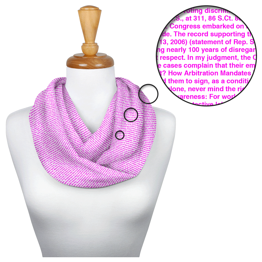 Rbg scarf top