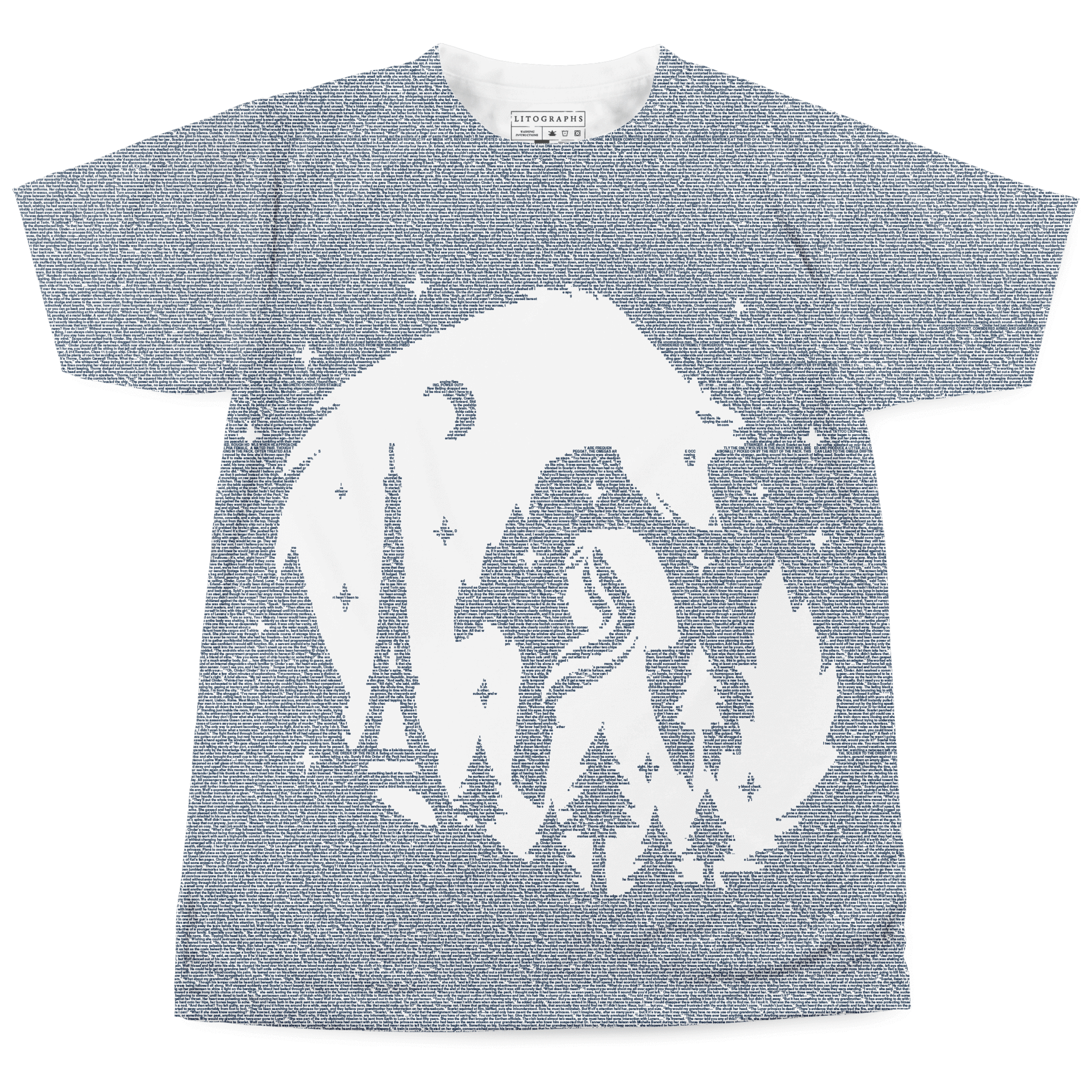Tシャツ・カットソー WOOHA Print Retro Picture Spray Slim Long-T-Shirt scarletmeyer_tee_unisex_m_dark