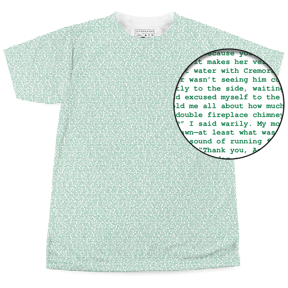 Litographs | Running with Scissors | Book T-Shirt