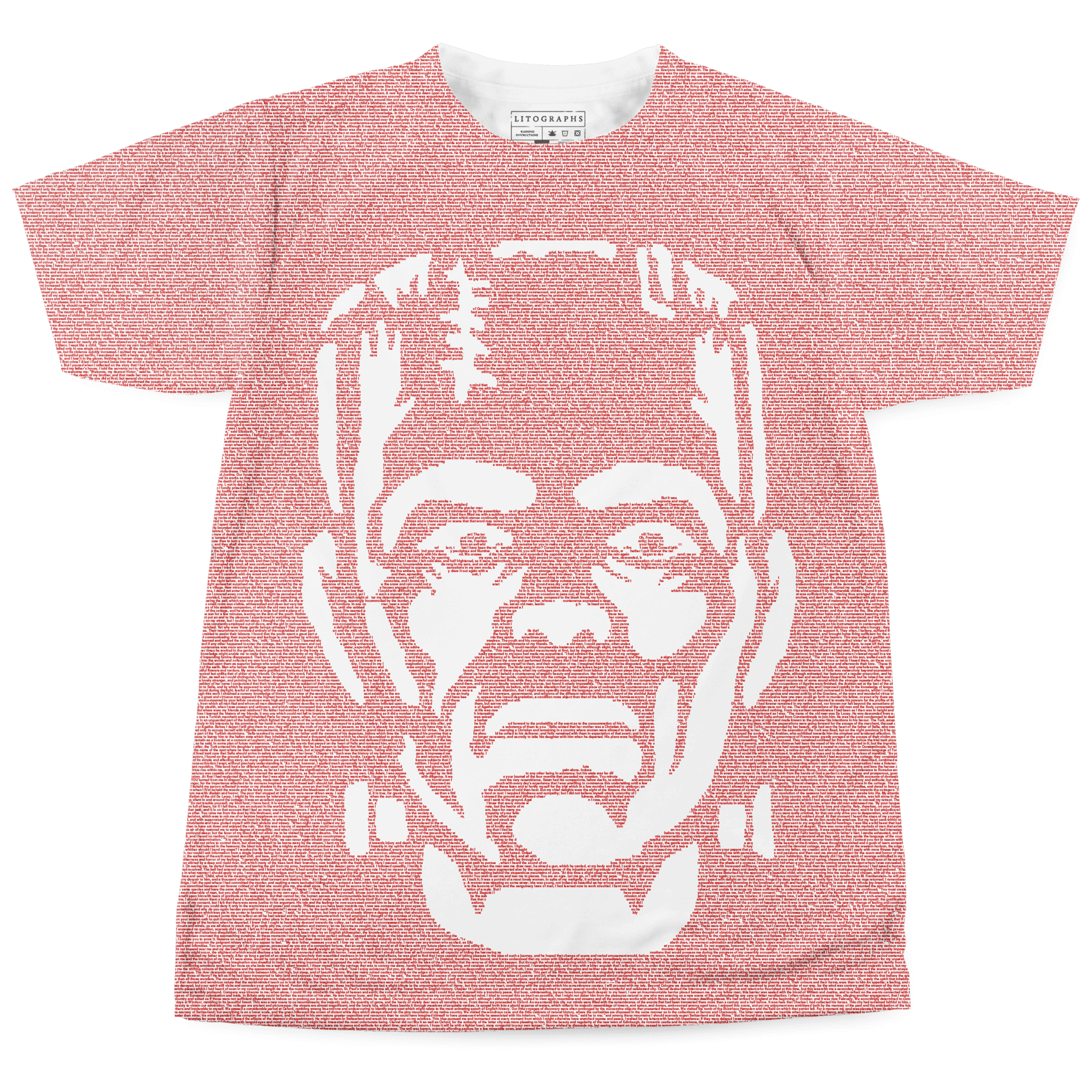 Litographs | Frankenstein | Book T-Shirt