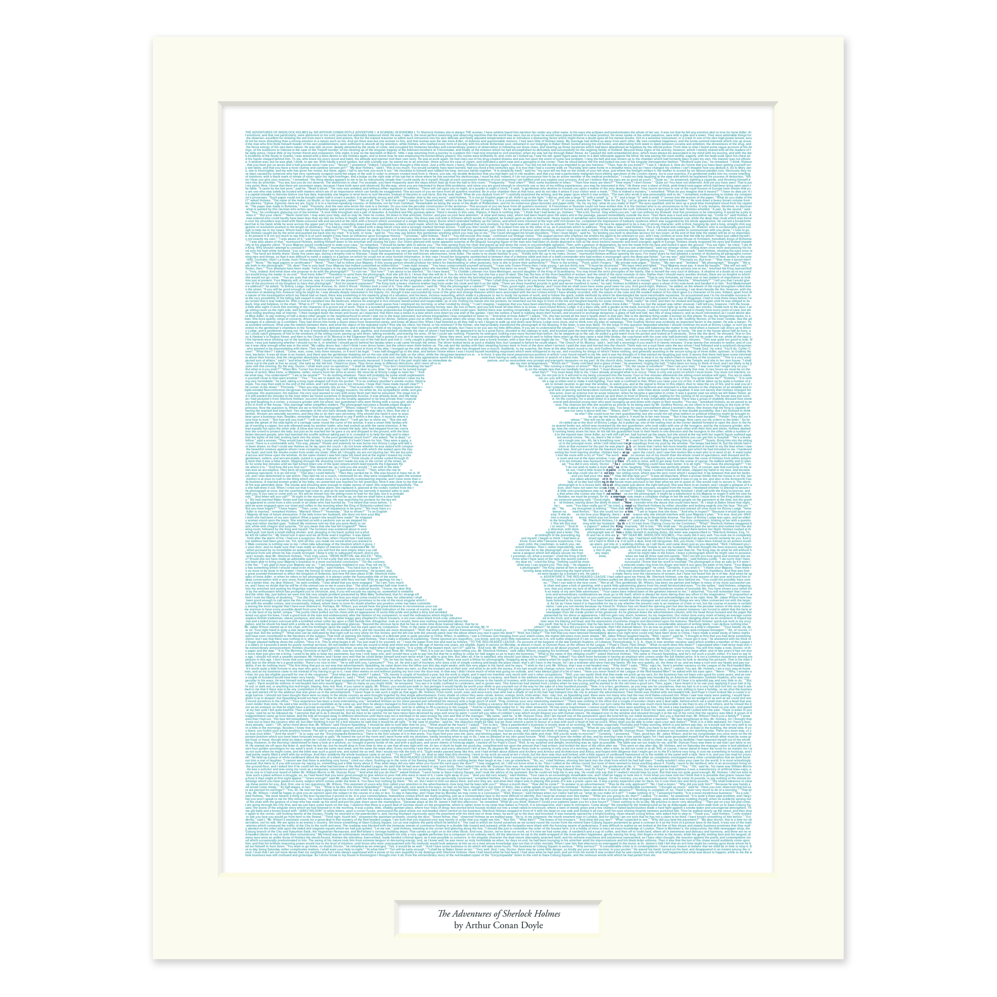 Litographs | The Adventures of Sherlock Holmes | Book Poster
