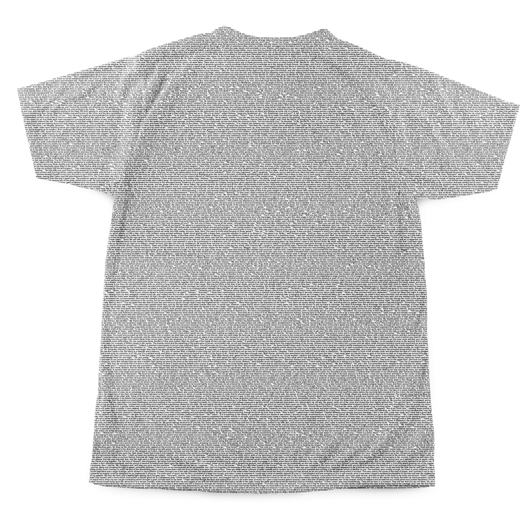 Women's T-Shirts [Out of Print] Arthur Conan Doyle / The Adventures of Sherlock Holmes Tee (Charcoal) (Womens) Sherlock Holmes Women's Tee - Storiarts