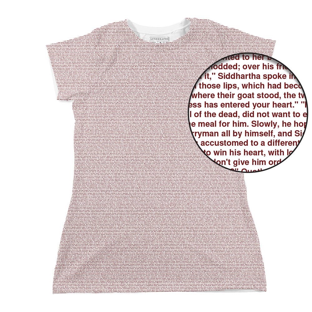 Siddhartha | Book T-Shirt - Litographs