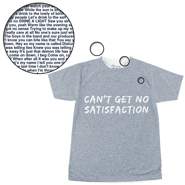 Rolling stones 2025 t shirt song