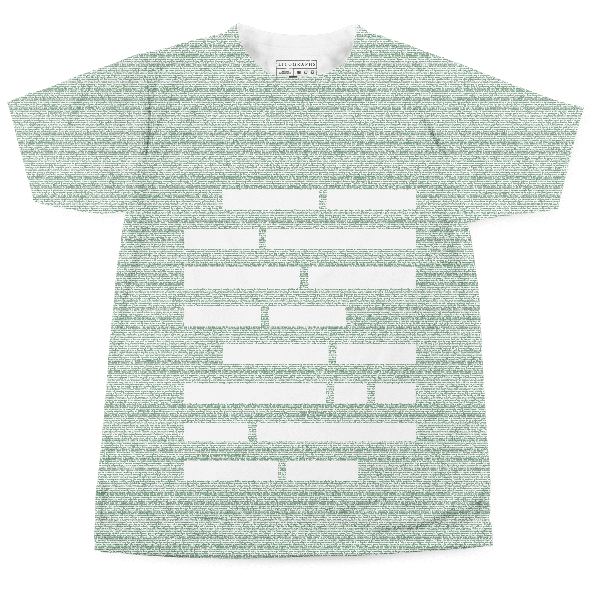 Litographs | The Elements of Style | Book T-Shirt