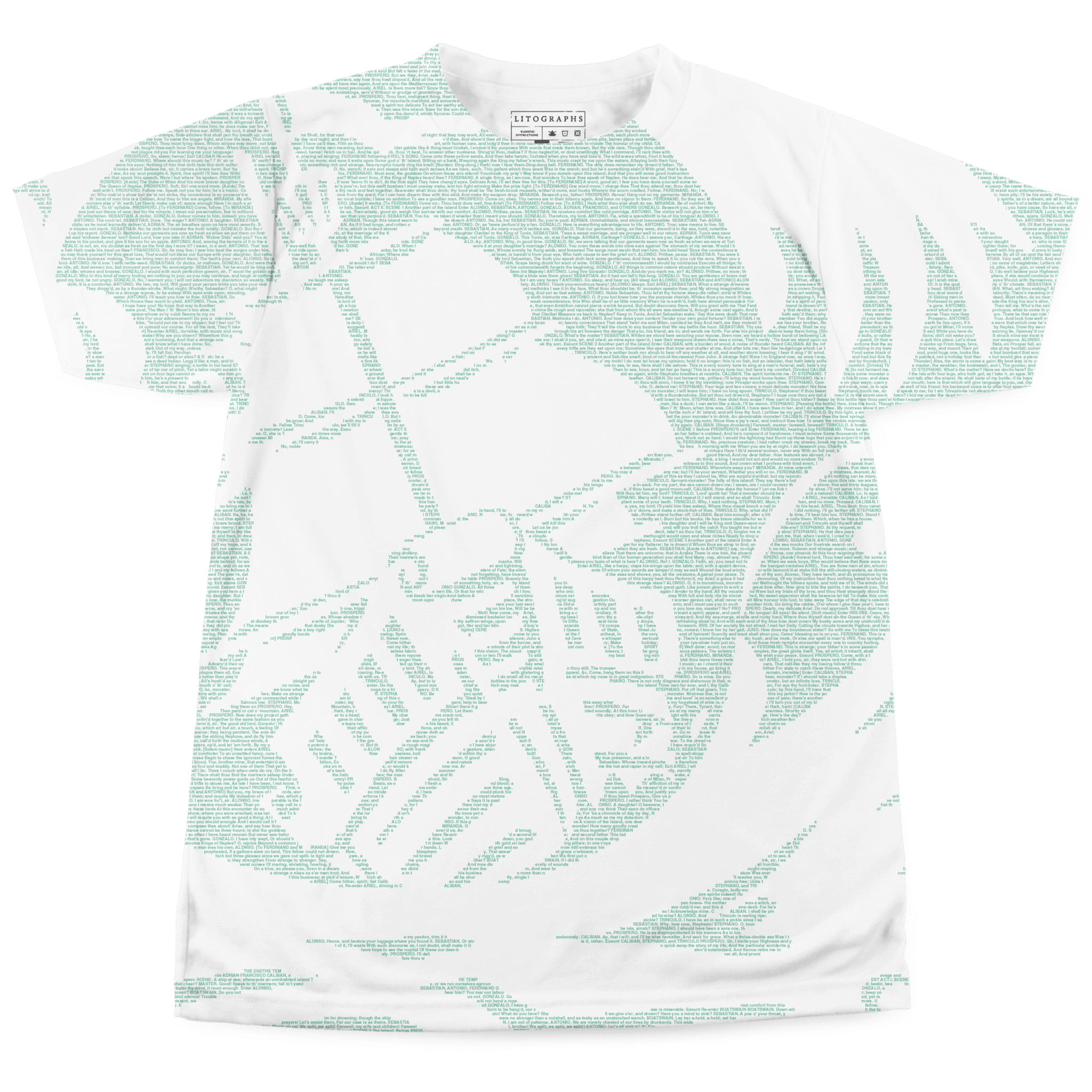 Litographs | The Tempest | Book T-Shirt