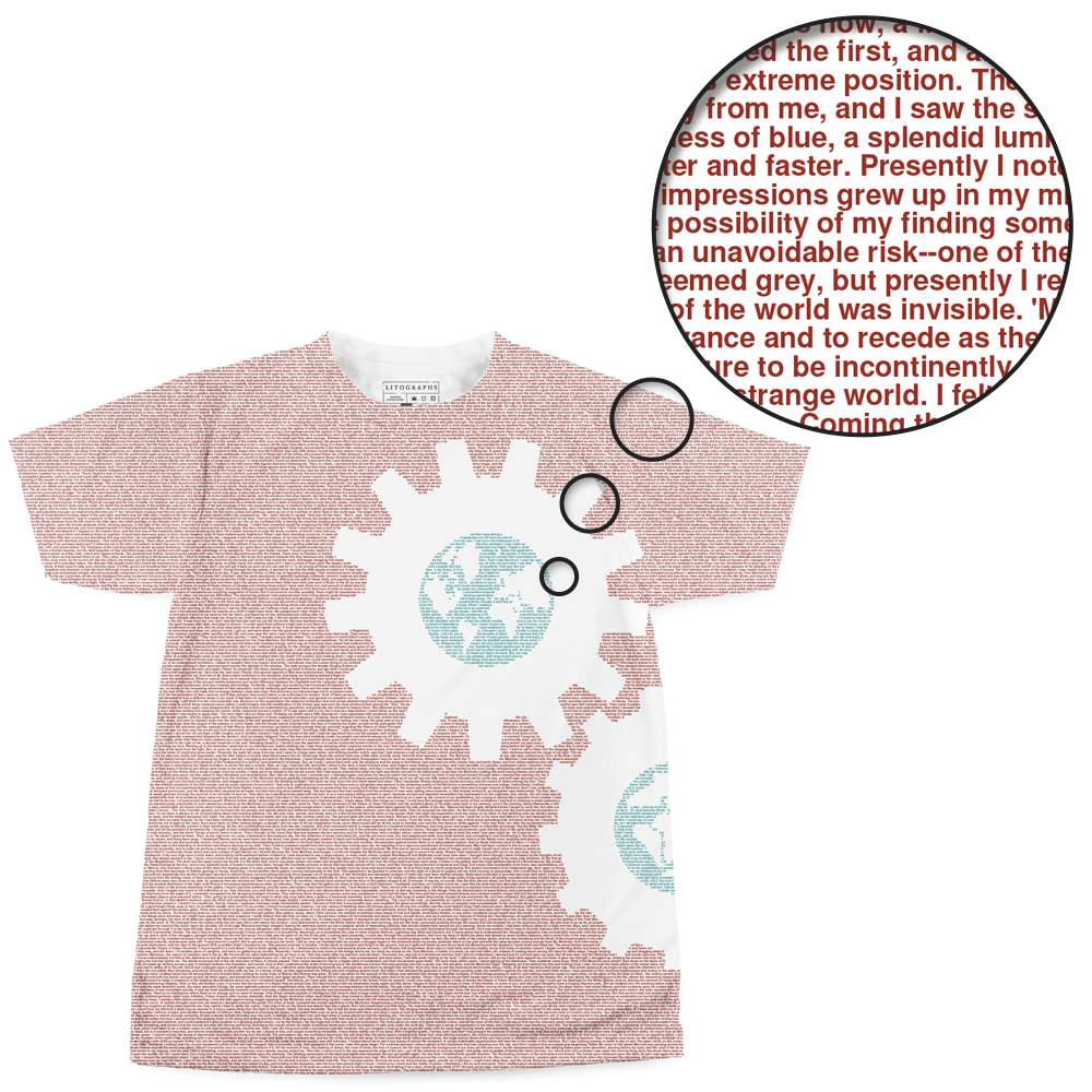 Litographs | The Time Machine | Book T-Shirt