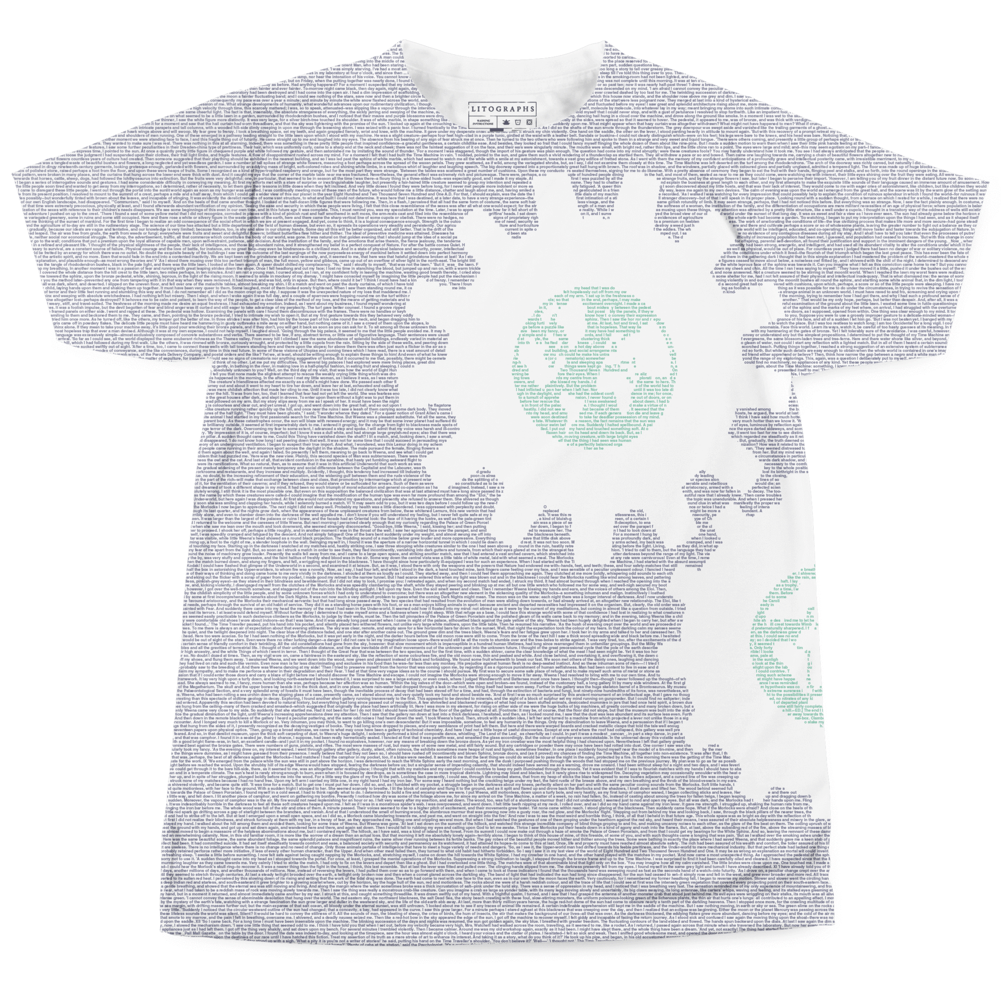 Litographs | The Time Machine | Book T-Shirt