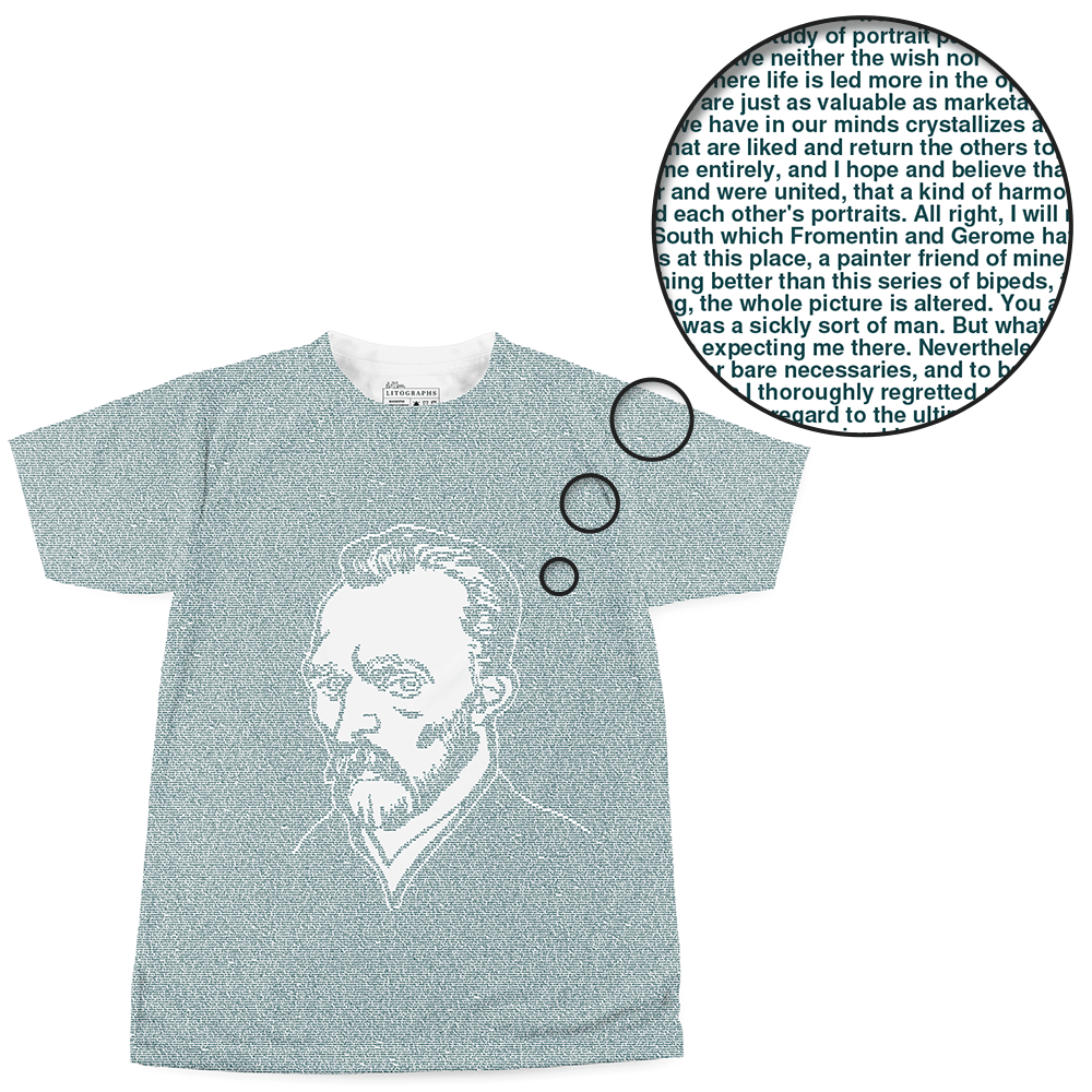 Van gogh tee outlet