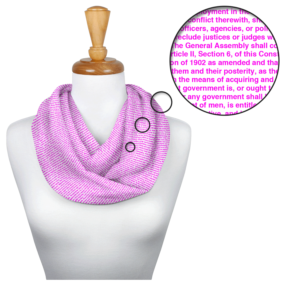Vigina scarf top