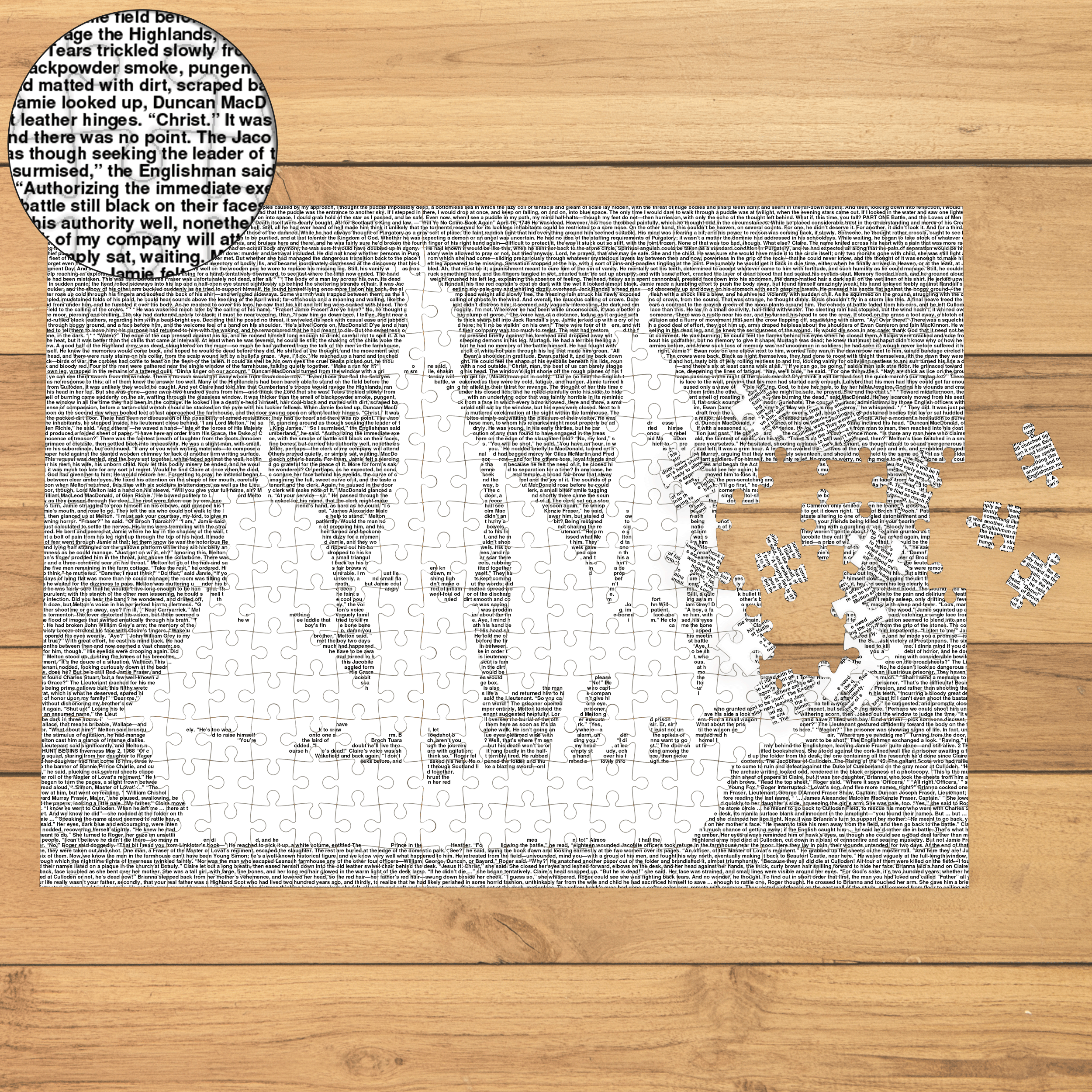 Litographs | Voyager | Book Puzzle