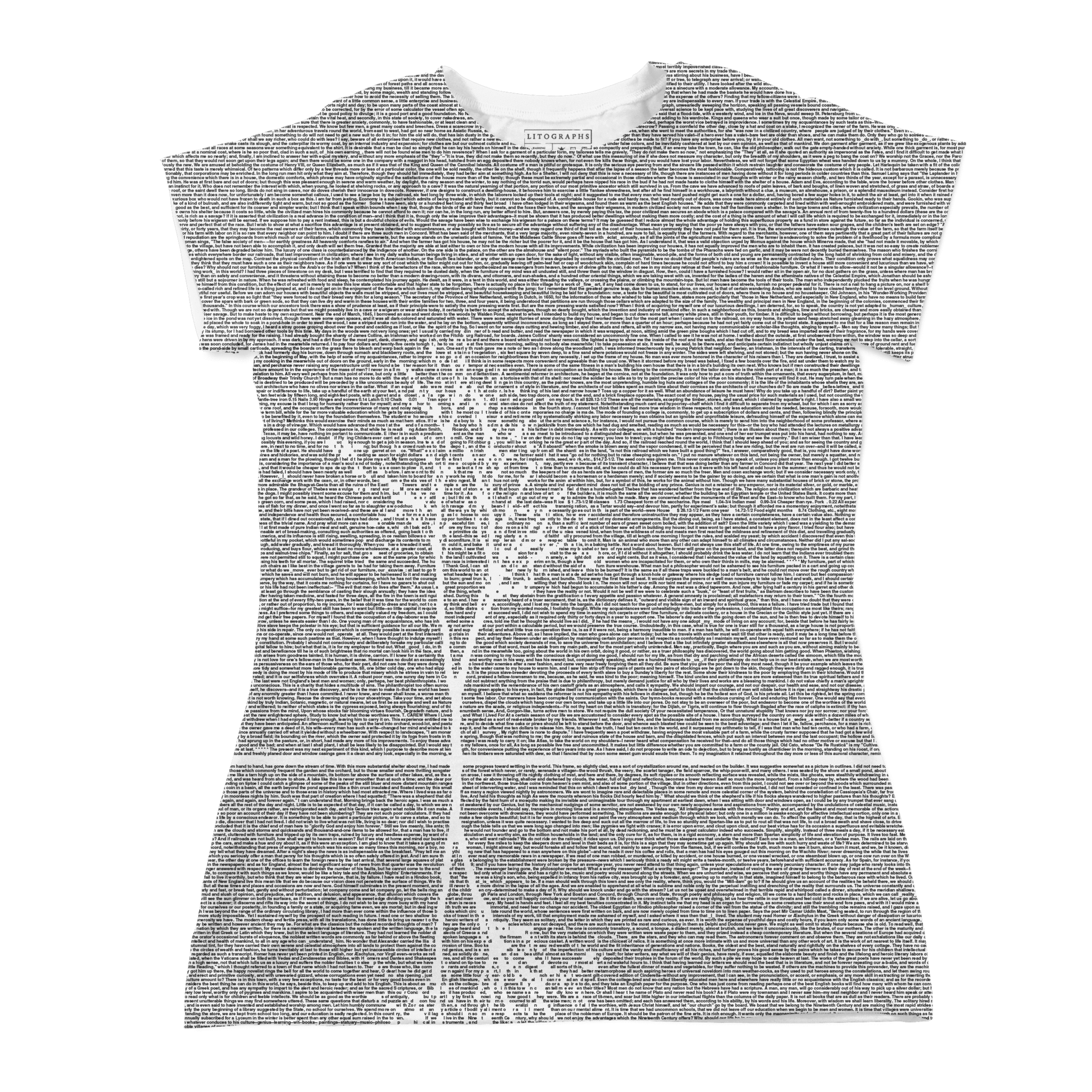 Women's T-Shirts [Out of Print] Henry David Thoreau / Walden Tee (Olive) (Womens) Amazon.com: Walden by Henry David Thoreau Shirt, Walden Book
